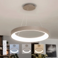 BRILAGI - LED Lámpara colgante regulable en cable FALCON II LED/99W/230V 3000-6500K Ø 60 cm beige + control remoto