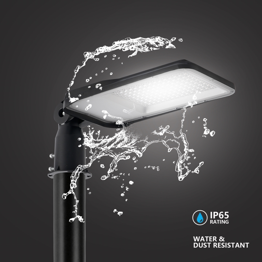 Brilagi - Lámpara LED exterior para vía pública con articulación URBANLIGHT LED/100W/230V negra IP65