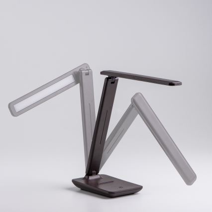 BRILAGI - Lámpara de mesa regulable MODO LED/7W/230V 3000/4000/6500K marrón