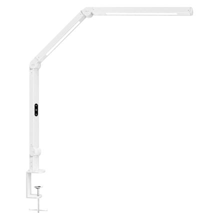 Brilagi - lámpara de sobremesa flexible VARIO LED regulable con control táctil, 12W/230V, 3000/4000/5000/6500K, CRI 92, blanca