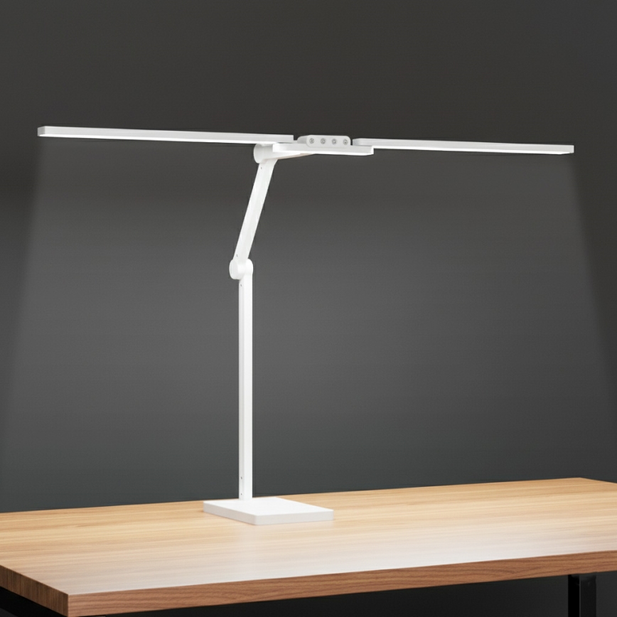 BRILAGI - Lámpara de sobremesa táctil LED regulable VARIO LED/24W/230V 3000-6500K CRI 92 blanca