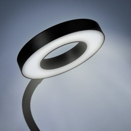 Brilagi -LED Lámpara de pinza regulable ORBELA LED/8W/5V 3000/4000/5000K negra