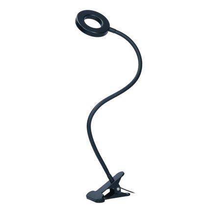 Brilagi -LED Lámpara de pinza regulable ORBELA LED/8W/5V 3000/4000/5000K negra