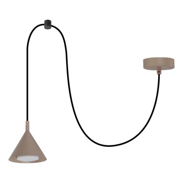 BRILAGI - LED Lámpara de suspensión con cable CONE SINGLE SPIDER 1xGX53/15W/230V beige