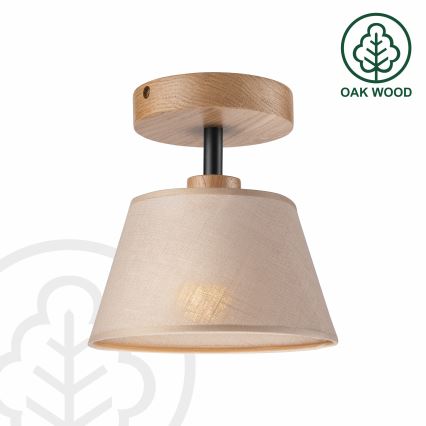 Brilagi - LED  Lámpara de techo ANTHONY 1xE14/60W/230V roble/beige