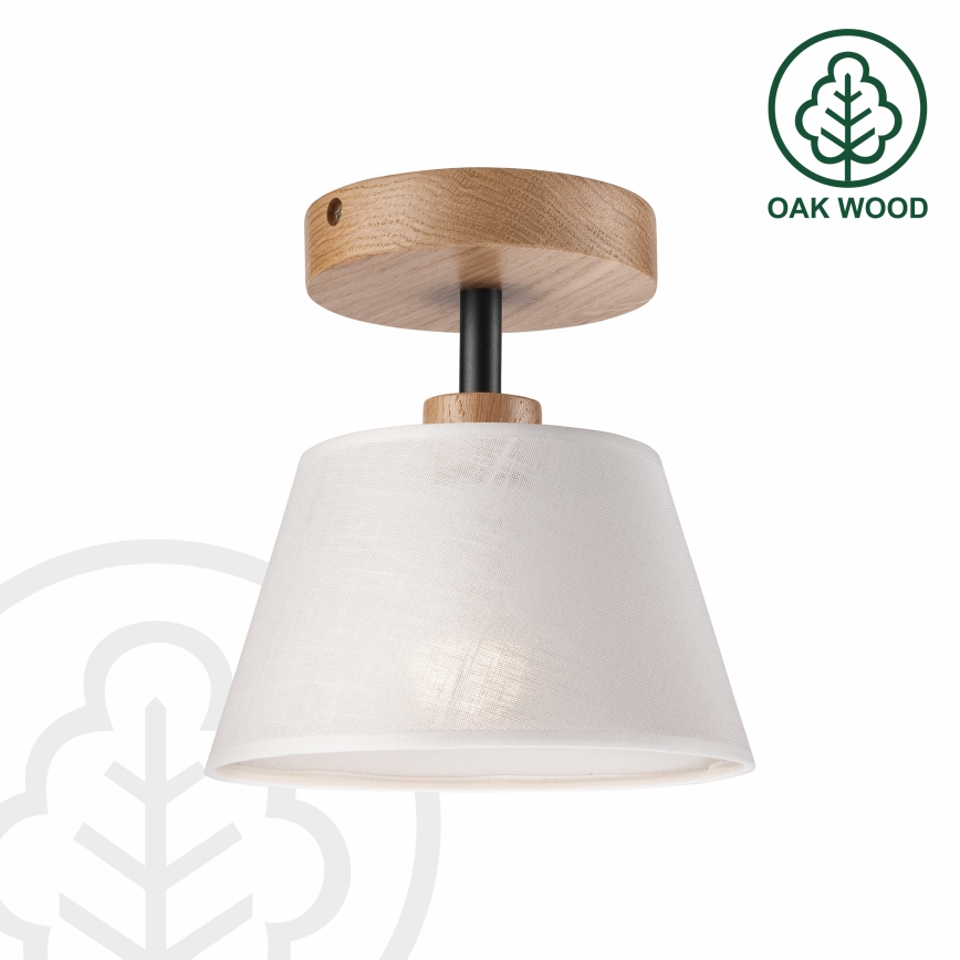 Brilagi - LED  Lámpara de techo ANTHONY 1xE14/60W/230V roble/blanco