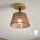 Brilagi - LED  Lámpara de techo ANTHONY 1xE14/60W/230V roble/marrón