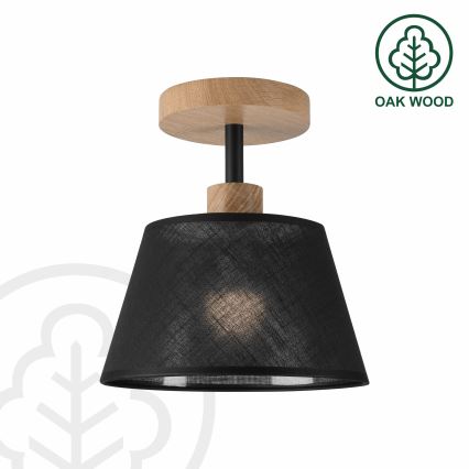 Brilagi - LED  Lámpara de techo ANTHONY 1xE14/60W/230V roble/negro