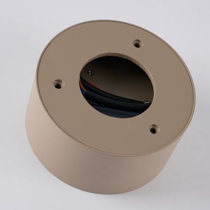 BRILAGI - LED Lámpara de techo exterior FORIS LED/14W/230V Ø 12 cm beige IP44