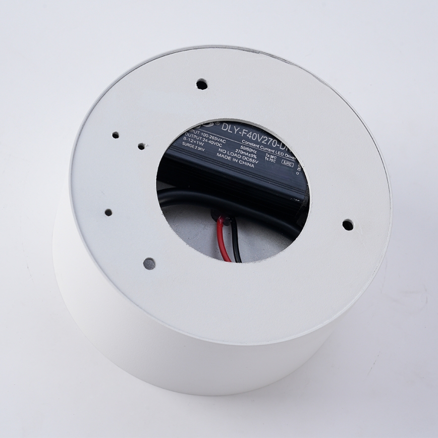 BRILAGI - LED Lámpara de techo exterior FORIS LED/14W/230V Ø 12 cm blanca IP44