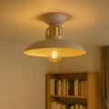 Brilagi - LED Lámpara de techo FLAMENGO 1xE27/60W/230V beige
