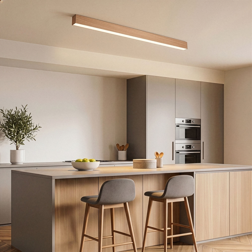 BRILAGI - LED Lámpara de techo GARDALINE LED/108W/230V roble