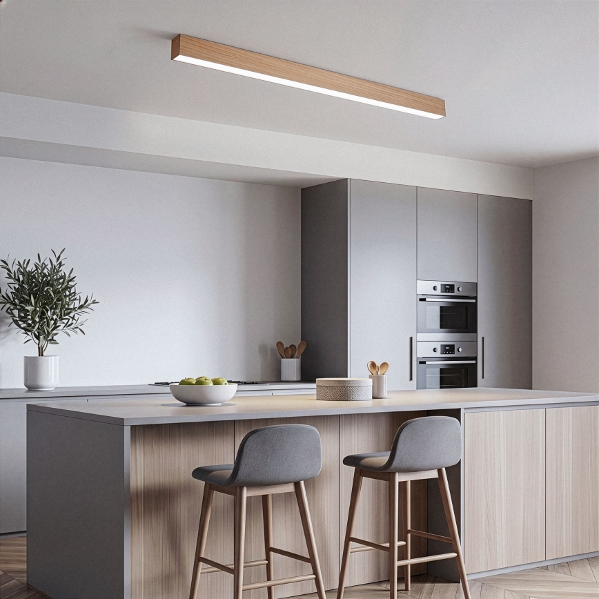 BRILAGI - LED Lámpara de techo GARDALINE LED/108W/230V roble