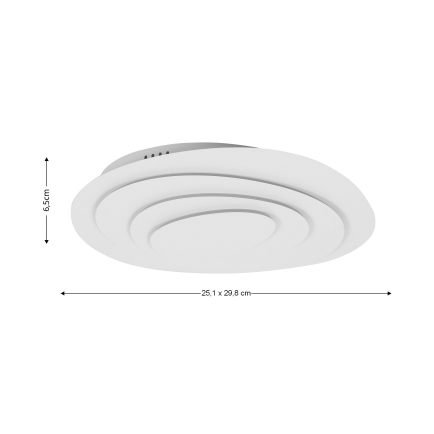 Brilagi - Lámpara de techo LED MODERN MINI LED/28W/230V 3000/4500/6000K 29,8x25,1 cm