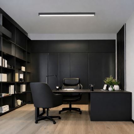 Brilagi - Luminaria LED de techo de montaje superficial o colgante SYNODICO LED/30W/230V 4000K antracita