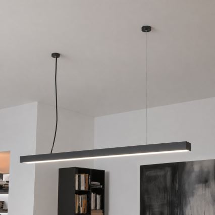 Brilagi - Luminaria LED de techo de montaje superficial o colgante SYNODICO LED/30W/230V 4000K antracita
