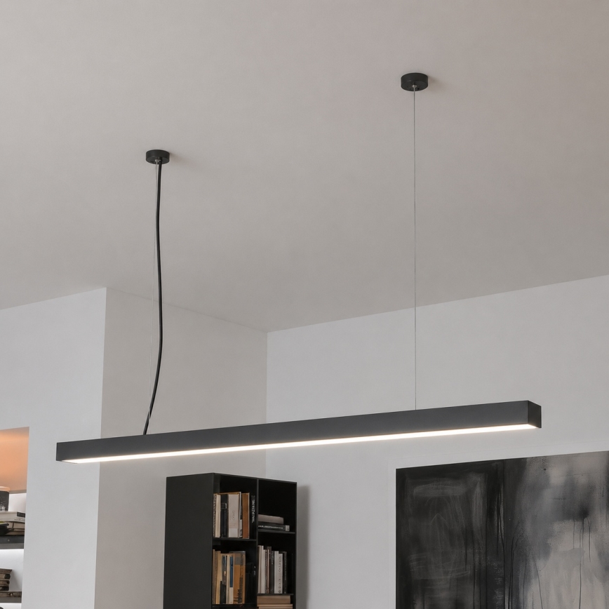 Brilagi - Luminaria LED de techo de montaje superficial o colgante SYNODICO LED/30W/230V 4000K antracita