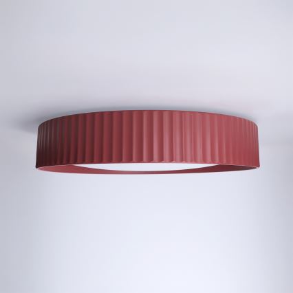 Brilagi - Lámpara de techo regulable LUCIA LED/48W/230V 3000-6500K Ø 41 cm roja + mando a distancia