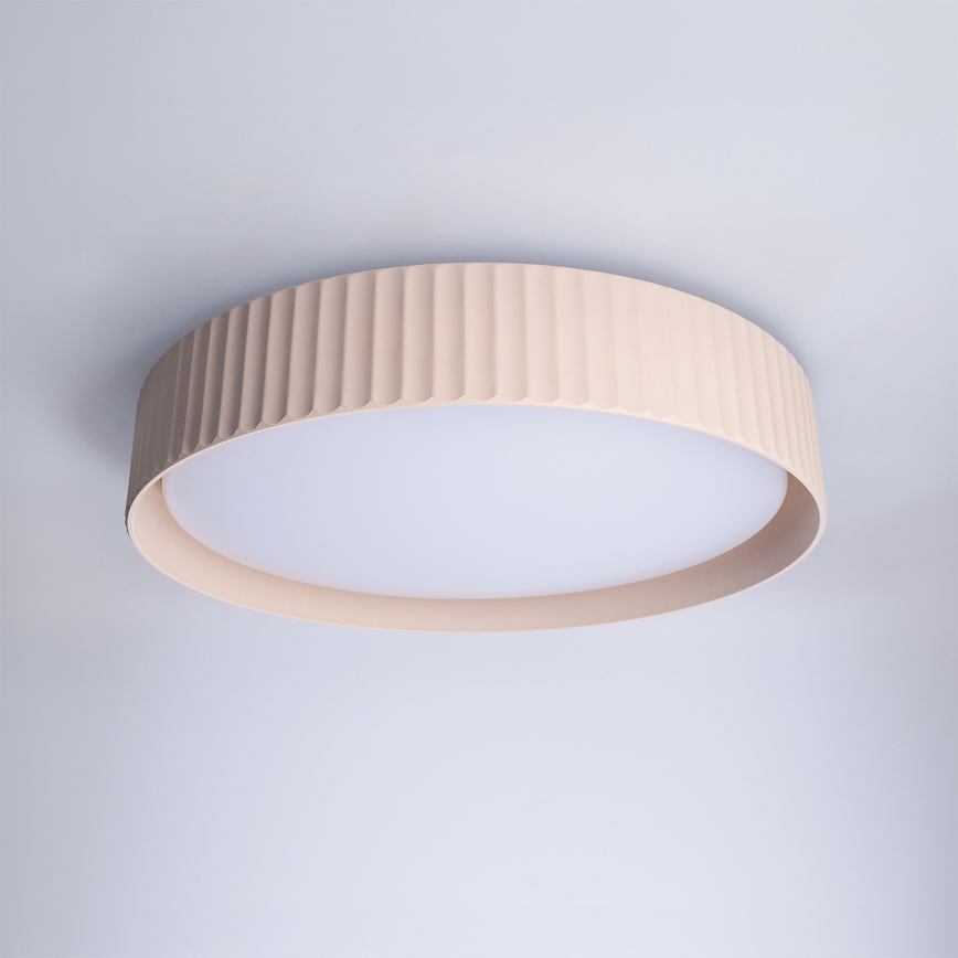 BRILAGI - Luminaria de techo LED regulable LUCIA LED/48W/230V 3000-6500K Ø 41 cm beige + mando a distancia