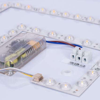 Brilagi - Plafón de techo LED regulable LUCIA 60W/230V 3000-6500K Ø 59 cm negro + mando a distancia