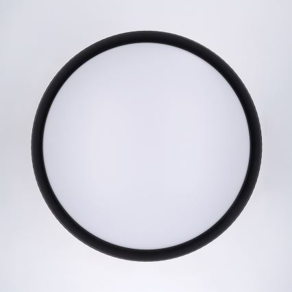 Brilagi - Plafón de techo LED regulable LUCIA 60W/230V 3000-6500K Ø 59 cm negro + mando a distancia