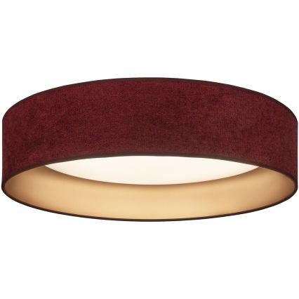 Brilagi - Lámpara de techo LED VELVET SIMPLE LED/24W/230V 4000K Ø 45 cm burdeos/dorado