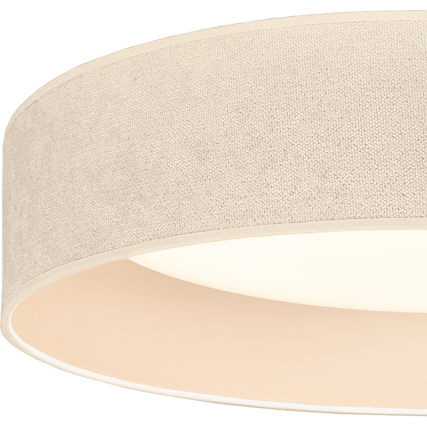 Brilagi - Plafón LED VELVET SIMPLE LED/36W/230V 3000K Ø 55 cm crema