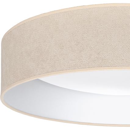 Brilagi - Plafón LED VELVET SIMPLE LED/36W/230V 3000K Ø 55 cm crema