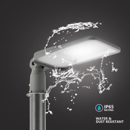 Brilagi - Farola LED exterior con articulación URBANLIGHT LED/100W/230V gris IP65