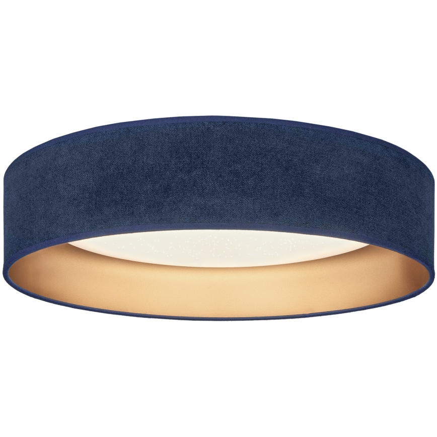 Brilagi - Luminaria de techo LED regulable VELVET SMARTIX STARS LED/36W/230V 3000-6000K diámetro 55 cm azul/dorado Wi-Fi Tuya Beacon + mando a distancia