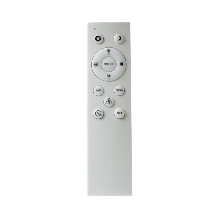 Brilagi - Lámpara de techo LED regulable POOL SMART LED/48W/230V 40 cm 3000-6000K Wi-Fi Tuya + mando a distancia blanca