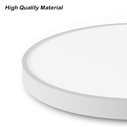 Brilagi - Lámpara de techo LED regulable POOL SMART LED/60W/230V 50 cm 3000-6000K Wi-Fi Tuya + mando a distancia blanca