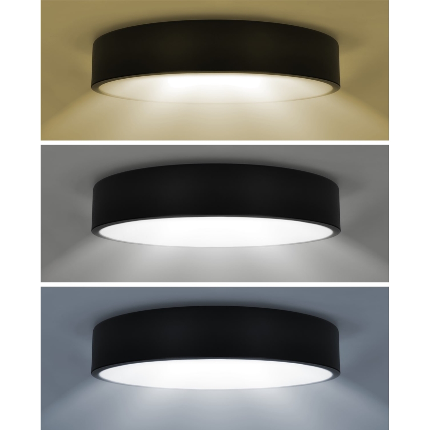 Brilagi - Lámpara de techo LED regulable POOL SMART LED/60W/230V 50 cm 3000-6000K Wi-Fi Tuya + mando a distancia negro