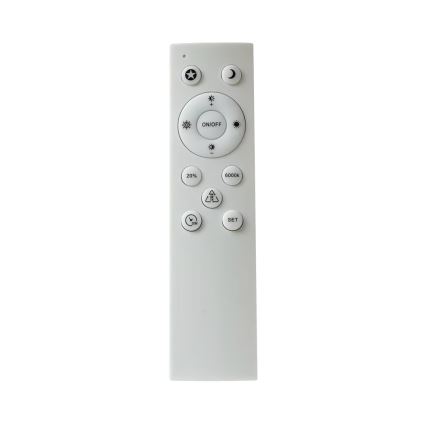 Brilagi - Lámpara de techo LED regulable POOL SMART LED/60W/230V 50 cm 3000-6000K Wi-Fi Tuya + mando a distancia negro