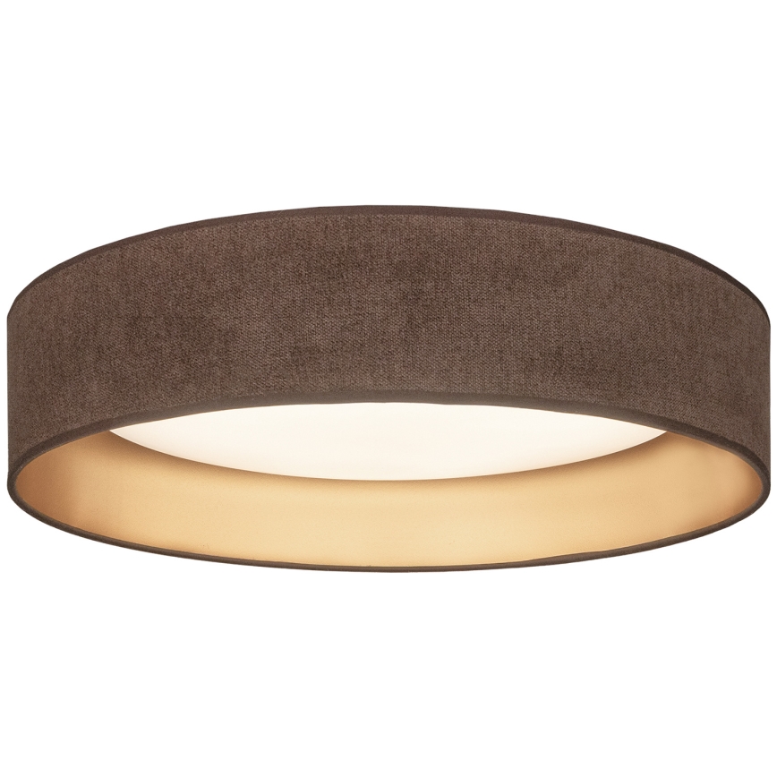 Brilagi - Lámpara de techo LED regulable VELVET SMARTIX LED/36W/230V 3000-6000K Ø 55 cm marrón/dorado Wi-Fi Tuya Beacon + mando a distancia