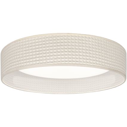 Brilagi - Lámpara de techo LED regulable VELVET SMART VARI LED/36W/230V 3000-6500K, diámetro 55 cm, color crema + control remoto