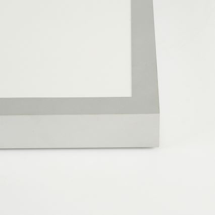 Brilagi - Lámpara LED regulable para techo de baño FRAME SMART LED/50W/230V 120x30 cm 3000-6000K IP44 plateada + mando a distancia