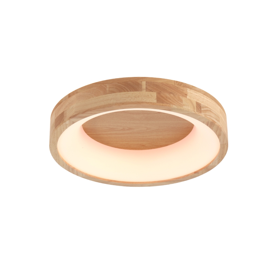 Brilagi - Plafón LED FALCON WOOD LED/30W/230V 3000/4000/6000K Ø 45 cm madera