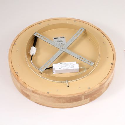 Brilagi - Plafón LED FALCON WOOD LED/30W/230V 3000/4000/6000K Ø 45 cm madera