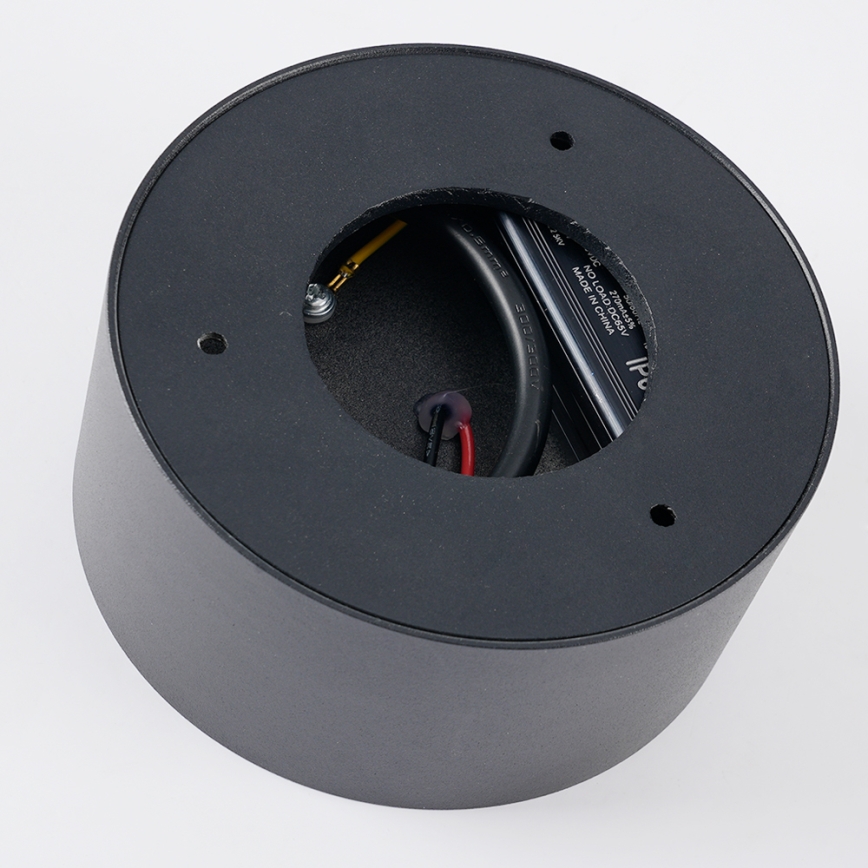 BRILAGI - Luminaria de techo LED para exterior FORIS LED/14W/230V Ø 12 cm antracita IP44