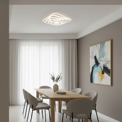 BRILAGI - Lámpara de techo LED regulable MODERN LED/210W/230V 3000-6000K 55x55 cm + control remoto