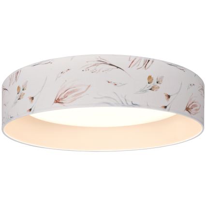 Brilagi - Lámpara de techo LED VELVET SIMPLE LED/24W/230V 3000K Ø 45 cm blanco/flores