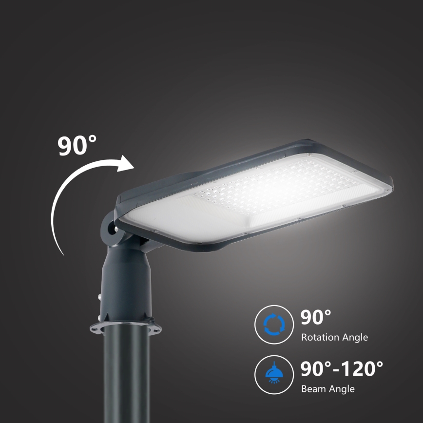 Brilagi - Lámpara de calle LED para exterior con articulación URBANLIGHT LED/100W/230V antracita IP65
