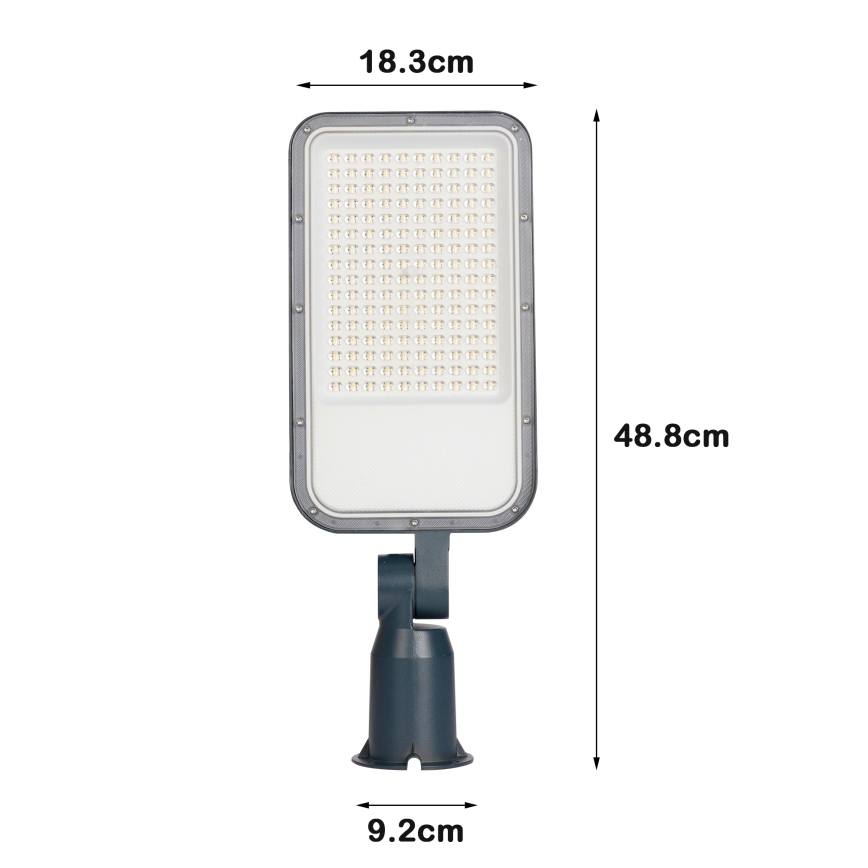 Brilagi - Lámpara de calle LED para exterior con articulación URBANLIGHT LED/100W/230V antracita IP65