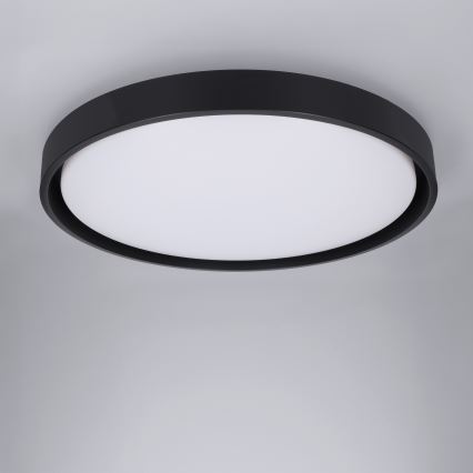 Brilagi - Lámpara de techo LED regulable MATTEO LED/60W/230V 3000-6500K Ø 51,5 cm negra + mando a distancia