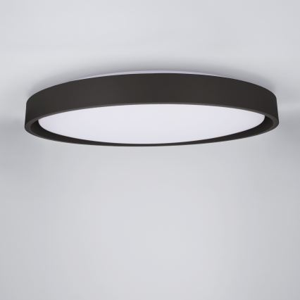 Brilagi - Lámpara de techo LED regulable MATTEO LED/60W/230V 3000-6500K Ø 51,5 cm negra + mando a distancia