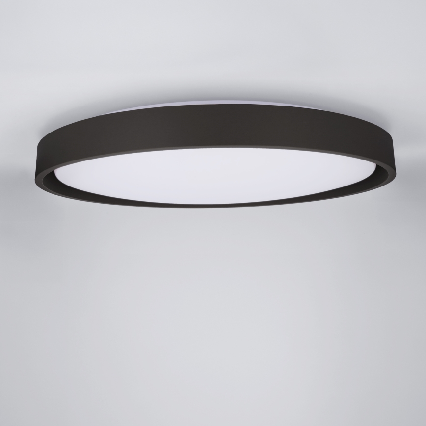 Brilagi - Lámpara de techo LED regulable MATTEO LED/60W/230V 3000-6500K Ø 51,5 cm negra + mando a distancia