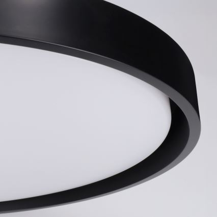 Brilagi - Lámpara de techo LED regulable MATTEO LED/60W/230V 3000-6500K Ø 51,5 cm negra + mando a distancia