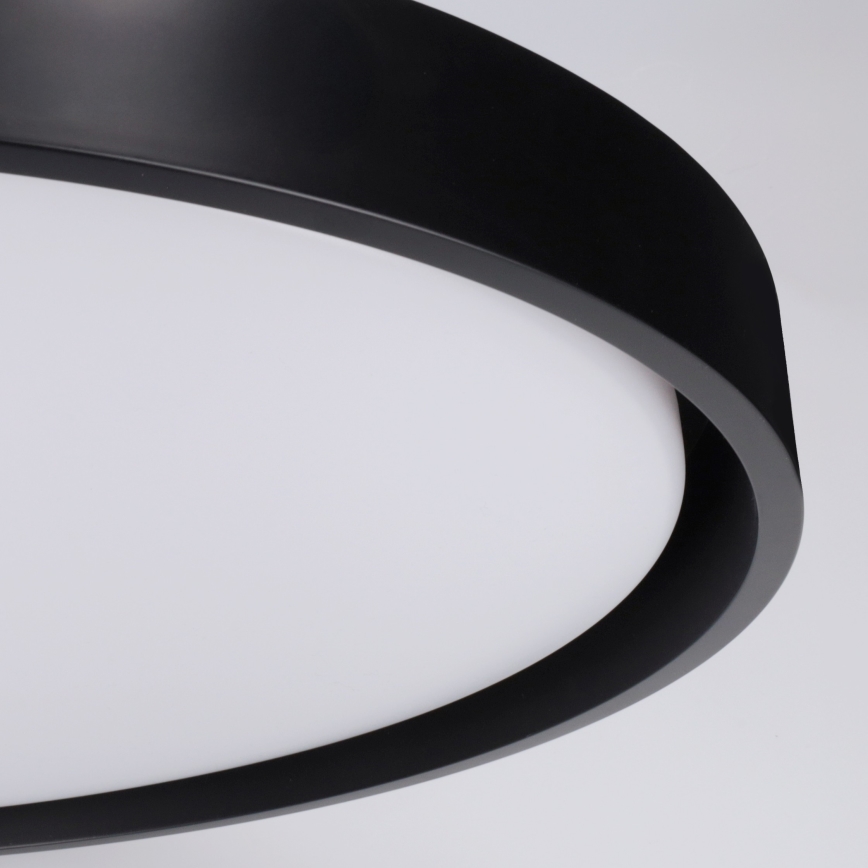Brilagi - Lámpara de techo LED regulable MATTEO LED/60W/230V 3000-6500K Ø 51,5 cm negra + mando a distancia