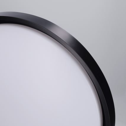 Brilagi - Lámpara de techo LED regulable MATTEO LED/60W/230V 3000-6500K Ø 51,5 cm negra + mando a distancia
